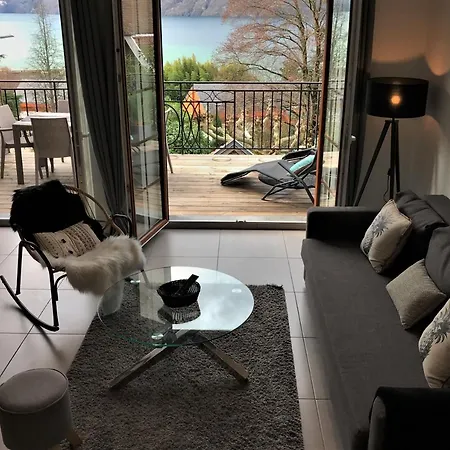 Apartment T4 Christina Contemporain, Vue Lac, Climatise Avec Parking