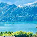 T4 Christina Contemporain, Vue Lac, Climatise Avec Parking Aix-les-Bains