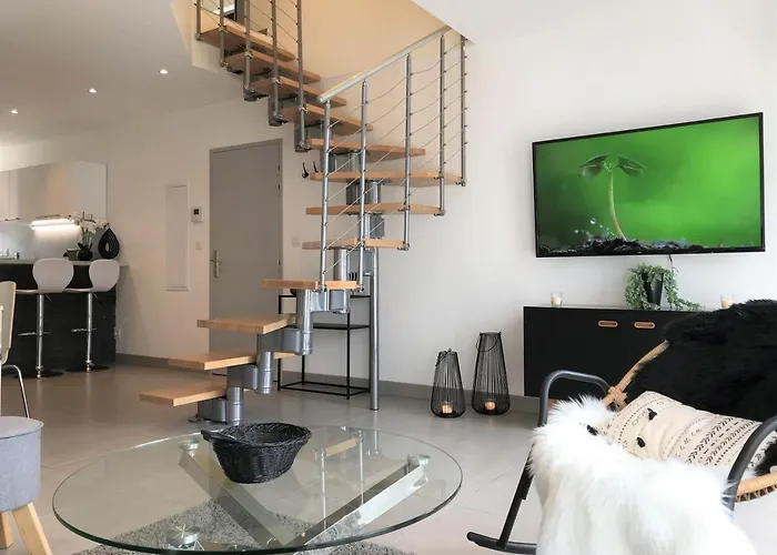 T4 Christina Contemporain, Vue Lac, Climatise Avec Parking Appartement *